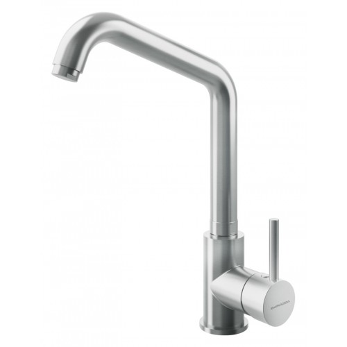 Barazza Mitigeur monocommande SELECT TWO 1RUBMS2 finition inox satiné