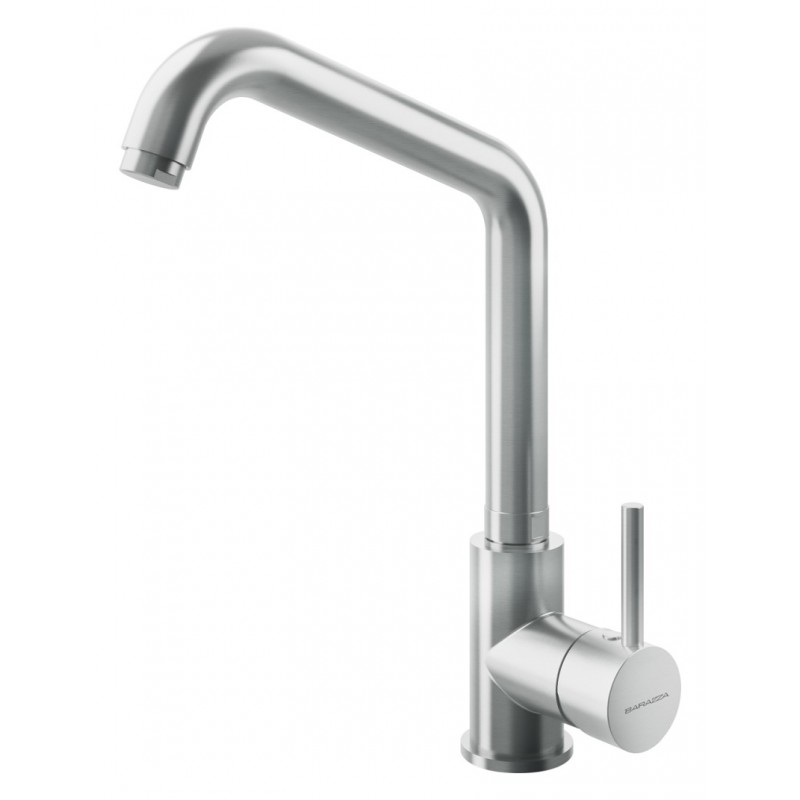  Barazza Mitigeur monocommande SELECT TWO 1RUBMS2 finition inox satiné