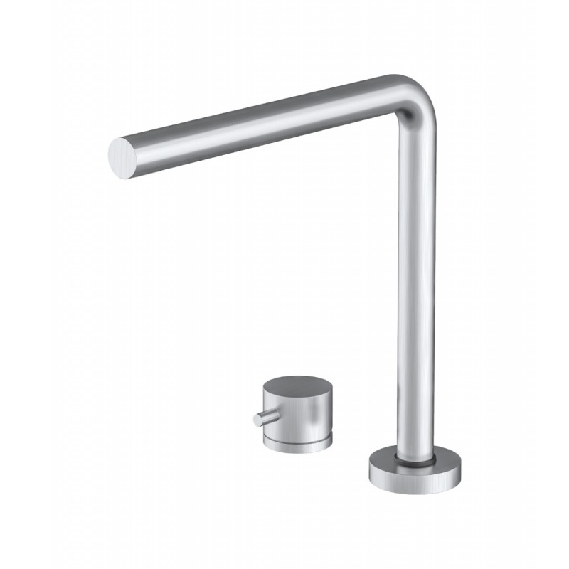  Barazza Miscelatore con comando remoto THALAS ABBATTIBILE 1RUBTH finitura inox AISI 316 satinato - PROMOZIONE ATTIVA FINO AL 10/09