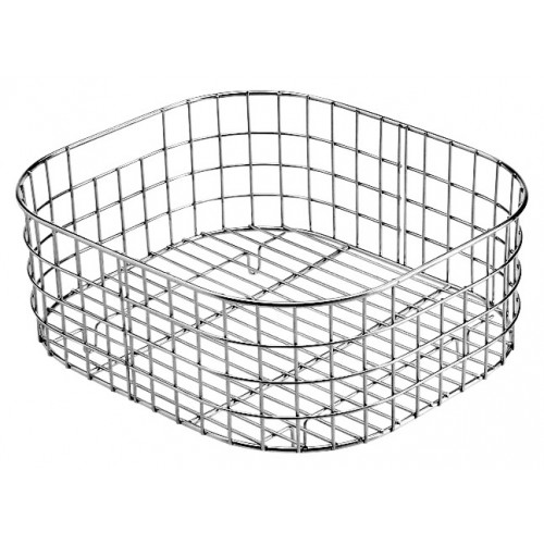 Barazza Basket 1CREI polished stainless steel finish 37.5x33x15.4h cm