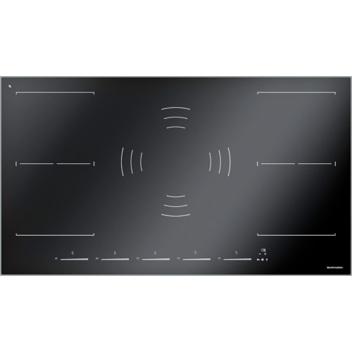 Table de cuisson à induction Barazza KASAI SPACE 1PKS90N en vitrocéramique noire 91 cm