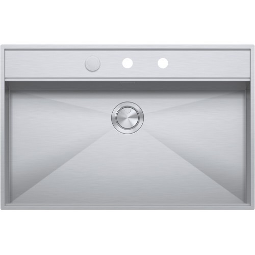 Barazza Single bowl sink FLEXI 1LFX91 satin stainless steel finish 86x56 cm