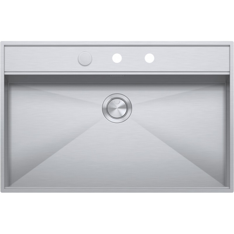  Barazza Fregadero de un seno FLEXI 1LFX91 acabado acero inoxidable satinado 86x56 cms