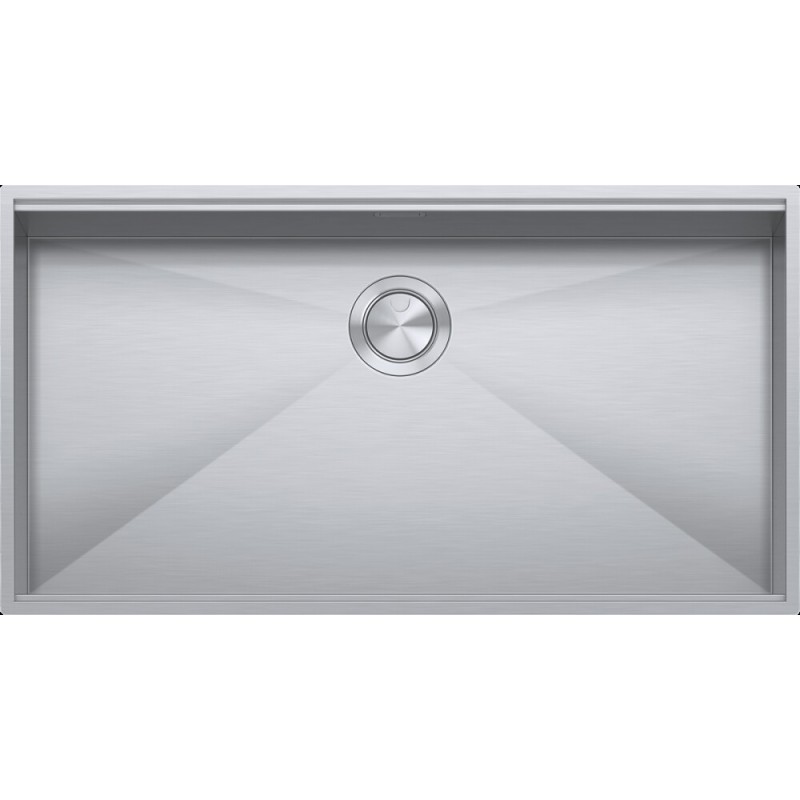  Barazza Lavello una vasca FLEXI R0 1QA841I finitura inox satinato da 80x46 cm