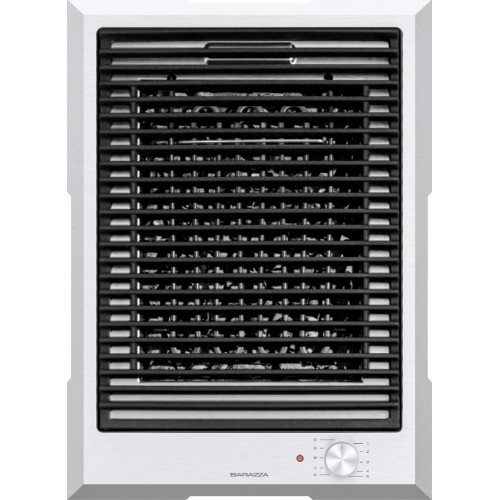 Grill Barazza Domino THALAS AUTOPORTANT 1PTFBQ acier inoxydable AISI 316 finition satinée 40 cm