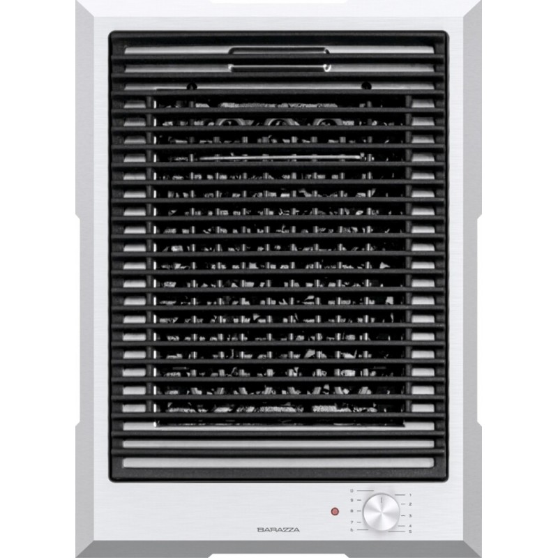  Grill Barazza Domino THALAS AUTOPORTANT 1PTFBQ acier inoxydable AISI 316 finition satinée 40 cm
