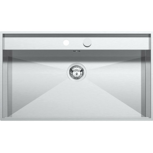 Barazza Lavello una vasca LAB 1LLB916 finitura inox AISI 316 satinato da 86x51 cm