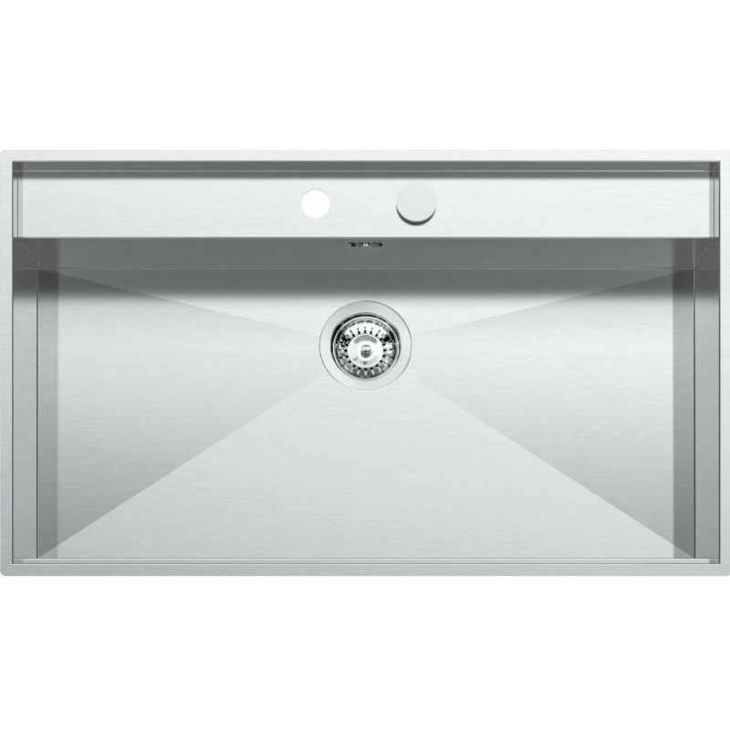  Barazza Lavello una vasca LAB 1LLB916 finitura inox AISI 316 satinato da 86x51 cm