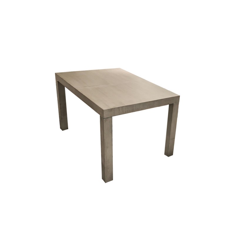  TableBello Mood table extensible avec structure en bois et plateau en bois 140x90 cm - Avec 2 rallonges