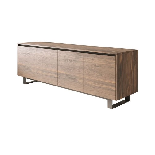 Bello Sideboard Air with metal base L.180 cm and H.78 cm - 3 doors