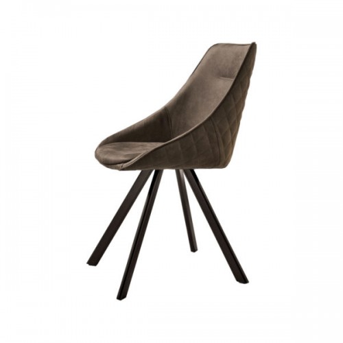 TableBello Irina chair with metal frame and fabric shell