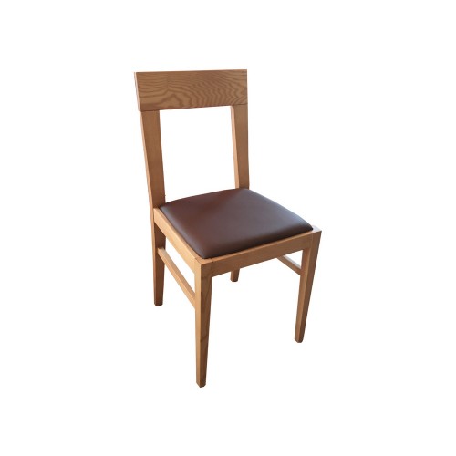 TableBello Happy chair with wooden frame and shell of your choice