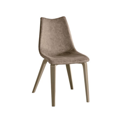 TableBello Emilia chair with metal frame and fabric shell