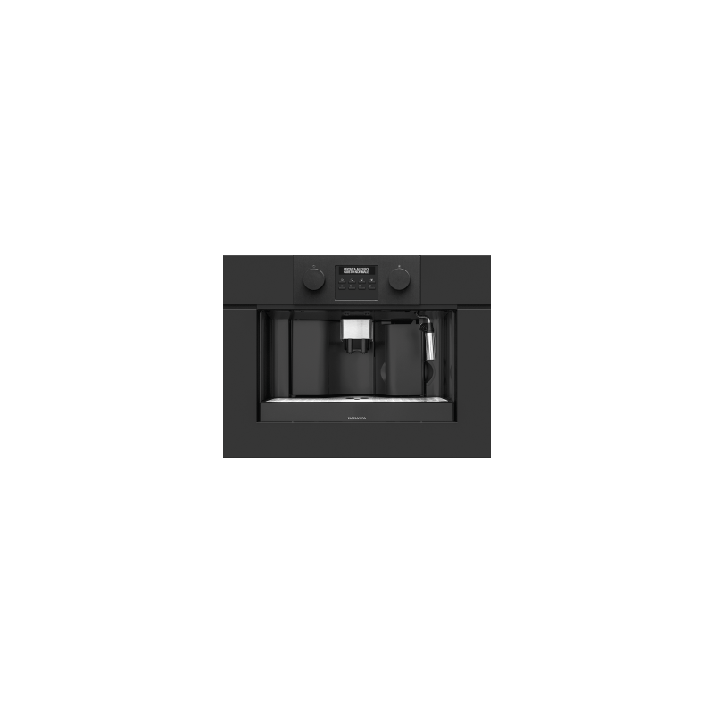 Barazza Cafetera compacta de encastre ICON EXCLUSIVE 1CFEVEN 60 cm acabado acero inoxidable negro mate