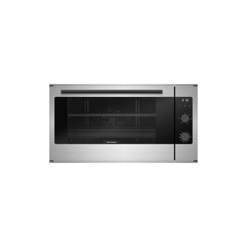 Barazza Four compact multiprogrammes encastrable CITY STEEL 1FCYP9 90 cm en acier inoxydable satiné et finition noire