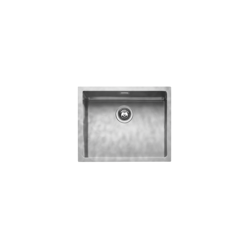  Barazza Lavello una vasca R15 VINTAGE 1X50V finitura inox vintage da 54x44 cm
