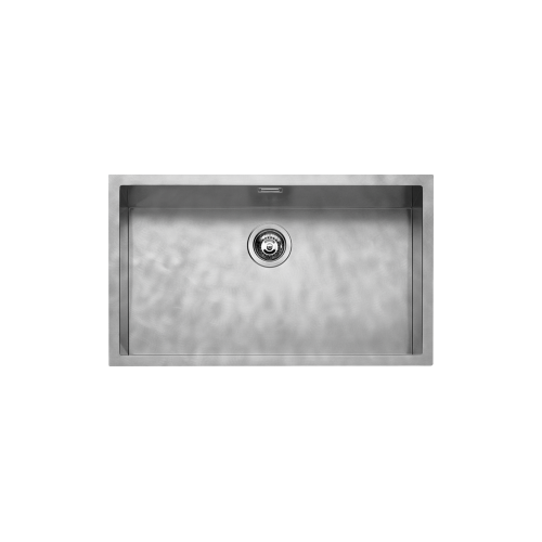 PRONTA CONSEGNA - Barazza Lavello una vasca R15 VINTAGE 1X70V finitura inox vintage da 75x44 cm