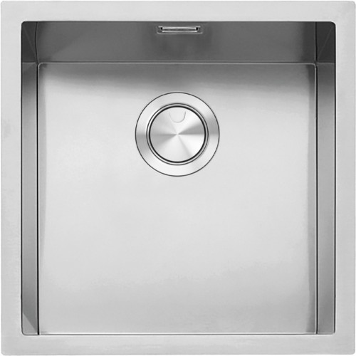 Barazza Lavello sottotop a una vasca R12 1QR40S finitura inox satinato da 43x43 cm - PROMOZIONE ATTIVA FINO AL 10/09