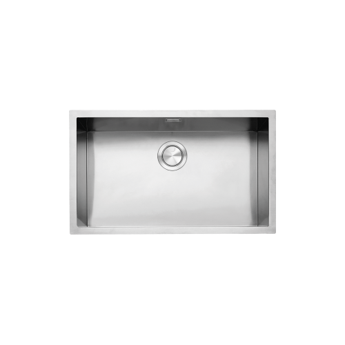 Barazza Lavello una vasca R12 1QR70I finitura inox satinato da 75.5x45.5 cm
