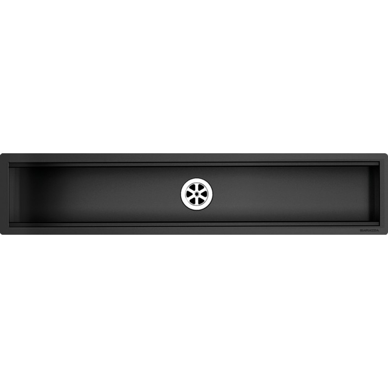  Barazza Canale 1CI90N finitura inox nero opaco da 90 cm
