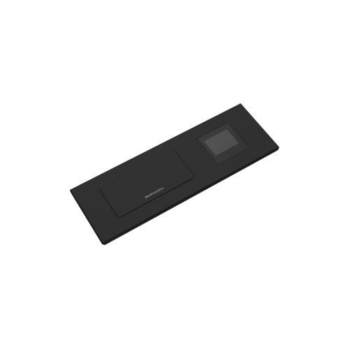 Barazza Scale 1CBLN finition inox noir mat 41x14 cm