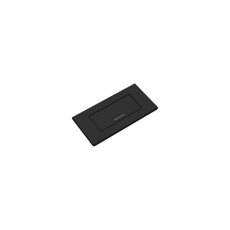  Portalámparas Barazza 27,2 cm acero inoxidable negro mate 1CPPN