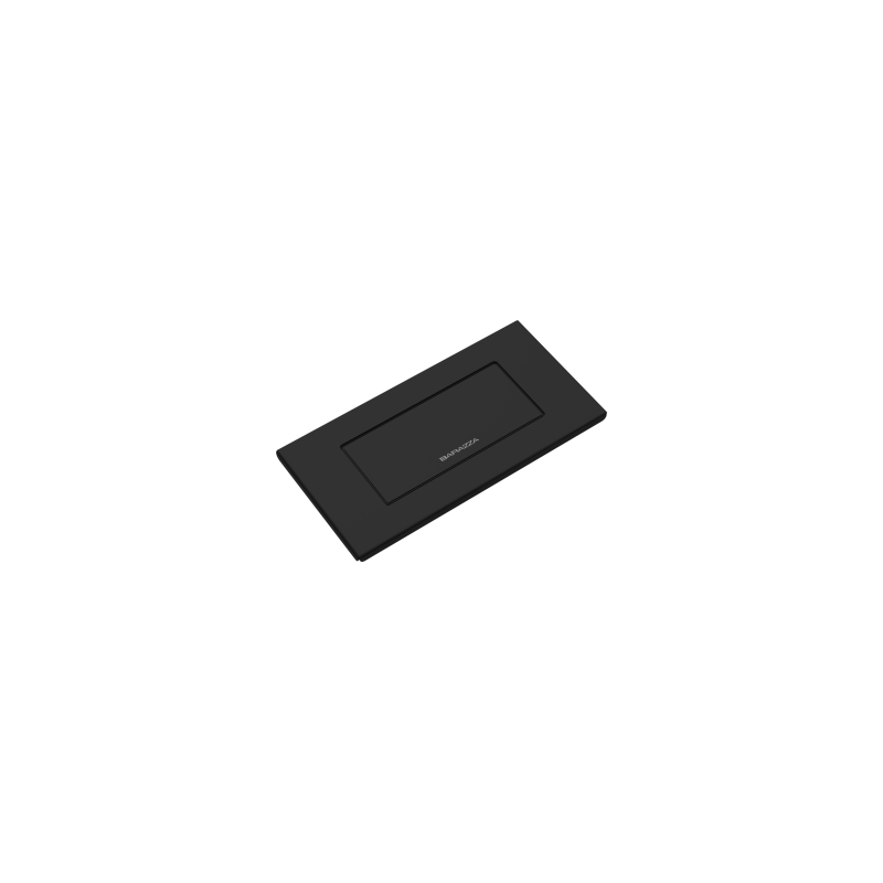  Porte-douille Barazza 27,2 cm en acier inoxydable noir mat 1CPPN