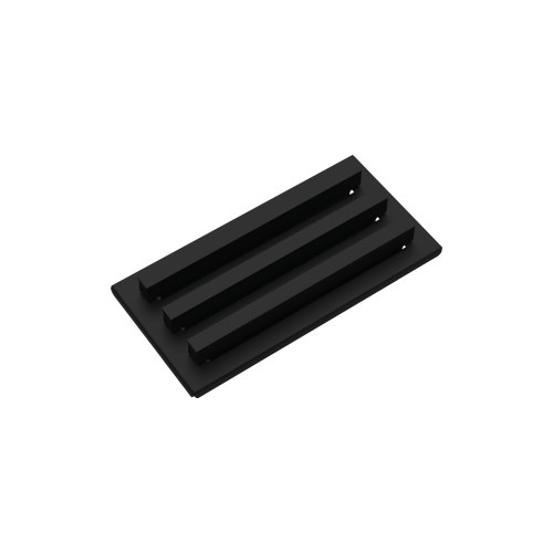 Barazza Portataglieri 1CPTN finitura inox nero opaco e taglieri in fenix da 27.2 cm