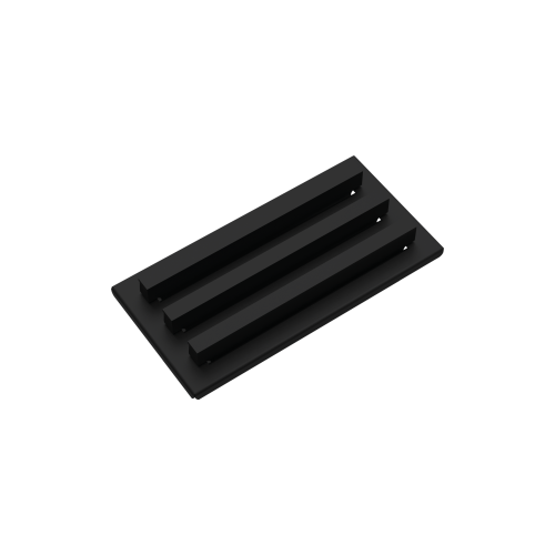 Support pour planche à découper Barazza 1CPTN en acier inoxydable noir mat et planches à découper de 27,2 cm en fenix