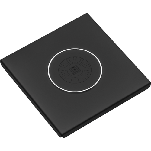Barazza 13.6 cm Bluetooth speaker 1CCAN matt black stainless steel finish
