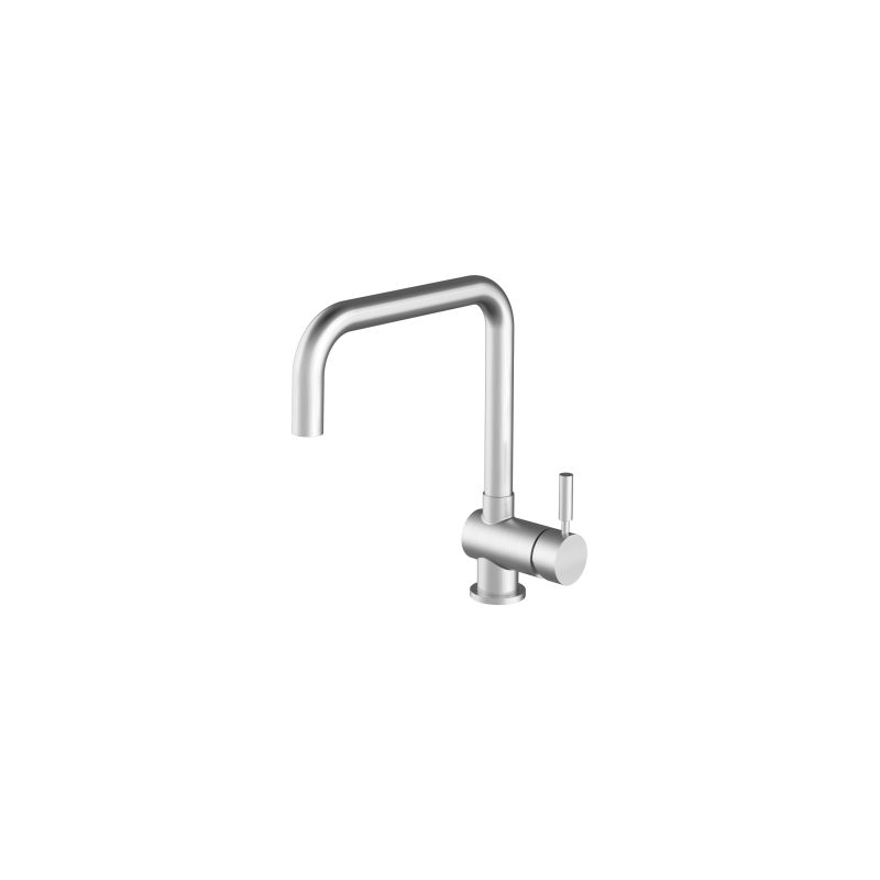 Barazza Mitigeur monocommande EASY STEEL 1RUBESS finition inox satiné AISI 304