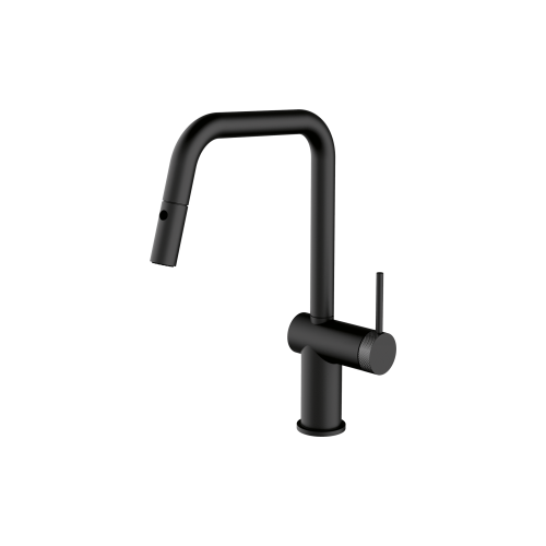 Barazza Miscelatore monocomando con doccia estraibile EVO DOCCIA BLACK 1RUBEVDK finitura nero - PROMOZIONE ATTIVA FINO AL 10/09
