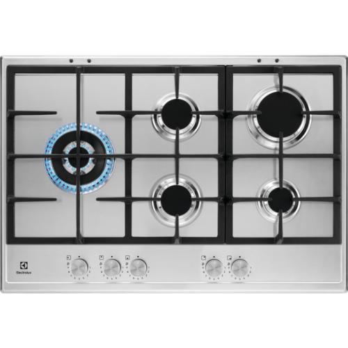 Electrolux | Plaque de cuisson à gaz Slim Profile KGS7566S2X 75 cm avec finition inox