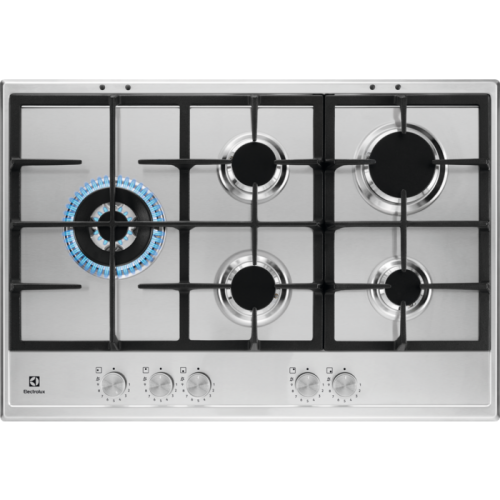 Electrolux Slim Profile gas hob KGS7566S2X 75 cm stainless steel finish
