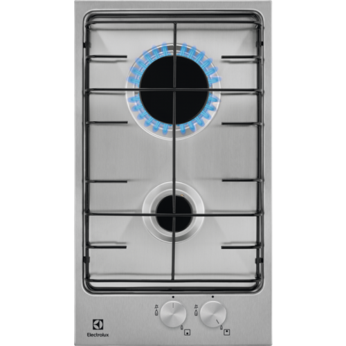 Electrolux Domino gas hob EGG3222N stainless steel finish 29 cm