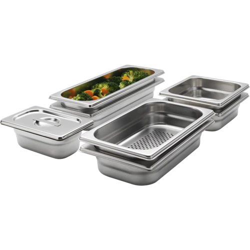 Electrolux Deluxe Steaming Set of 4 double trays PKKS8 in stainless steel