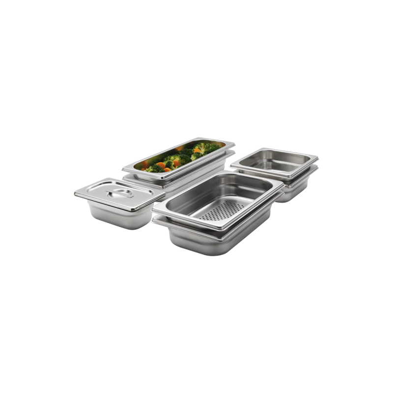  Electrolux Deluxe Steaming Set of 4 double trays PKKS8 in stainless steel