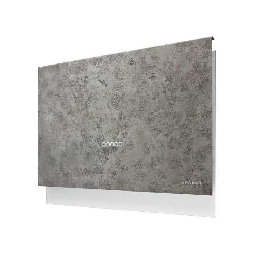 Faber Cappa a parete TALIKA DGC A80 330.0540.786 finitura cemento grigio scuro da 80 cm