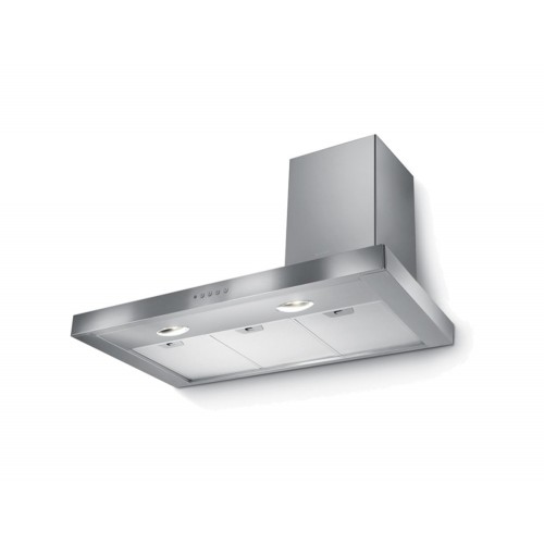 PRONTA CONSEGNA - Faber Cappa a parete STILO SRM DX/SP A90 325.0518.928 finitura acciaio inox da 90 cm – Con camino a dx 