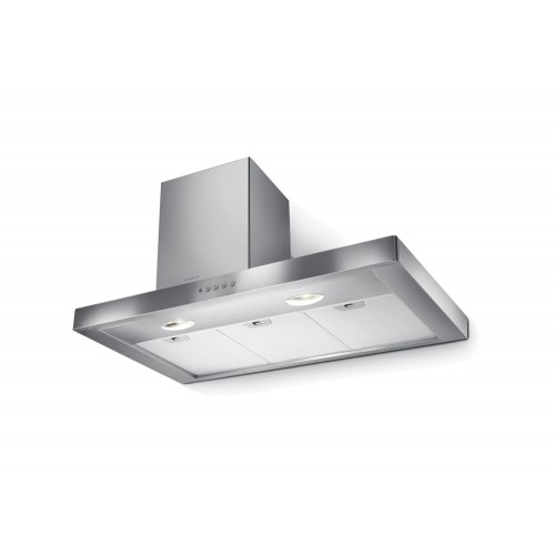PRONTA CONSEGNA - Faber Cappa a parete STILO SRM SX/SP A120 325.0518.929 finitura acciaio inox da 120 cm – Con camino a sx - 