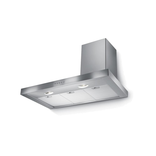 PRONTA CONSEGNA - Faber Cappa a parete STILO SRM DX/SP A120 325.0518.930 finitura acciaio inox da 120 cm – Con camino a dx - 