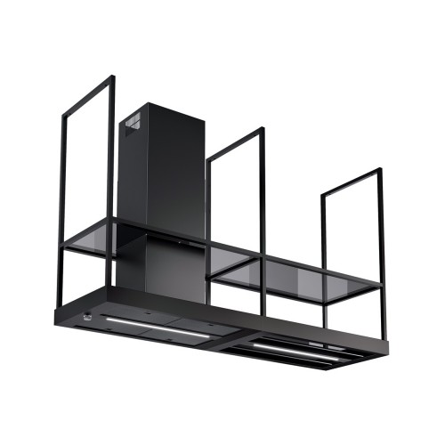 Faber Island hood T-SHELF EV8 BK MATT A180 325.0606.131 180 cm matt black finish