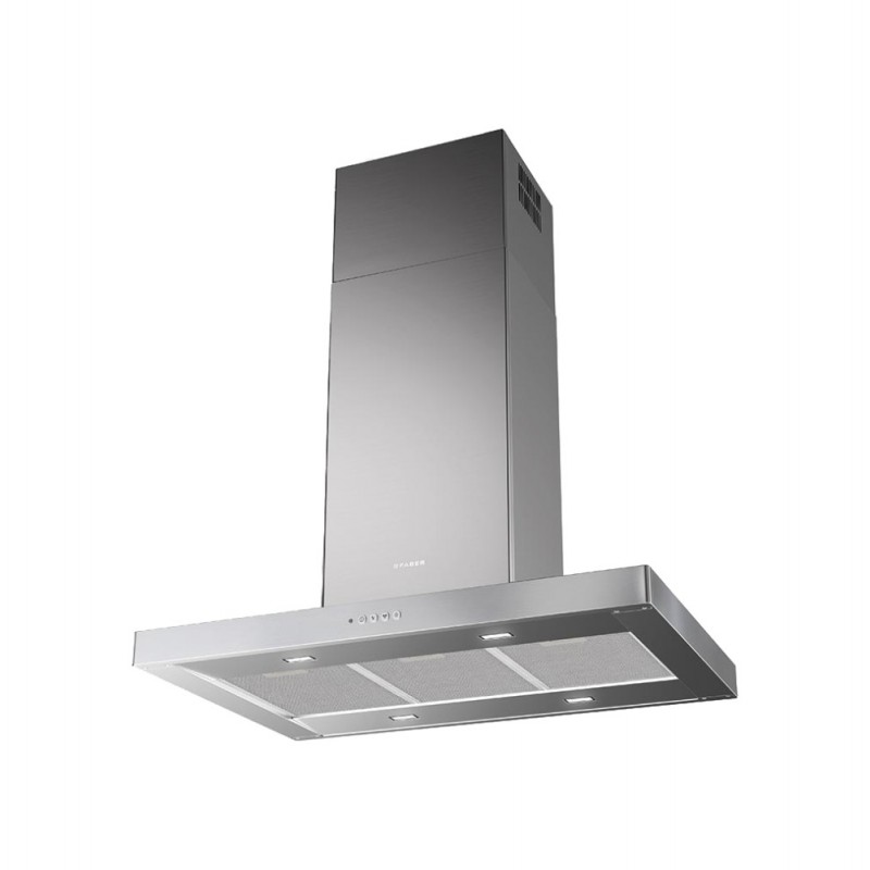  Faber hotte îlot STILO COMFORT ISOLA X A90 325.0618.738 90 cm finition acier inoxydable
