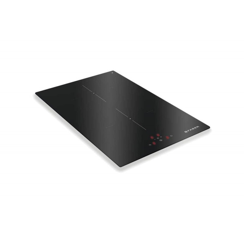  Table de cuisson à induction Faber Domino FBH 32 BK FFI 108.0604.931 29 cm finition verre noir