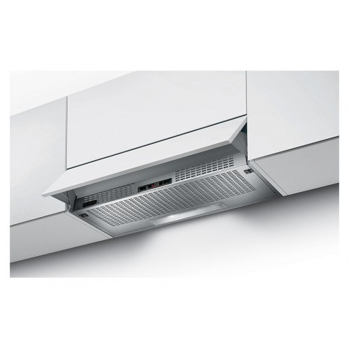 PRONTA CONSEGNA - Faber Cappa da incasso 2156 SRM LG/X A90 315.0547.817 finitura grigio chiaro con griglia acciaio da 90 cm 