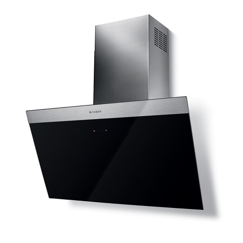PRONTA CONSEGNA - Faber Cappa a parete DAISY + BK A80 330.0612.374 finitura vetro nero da 80 cm 