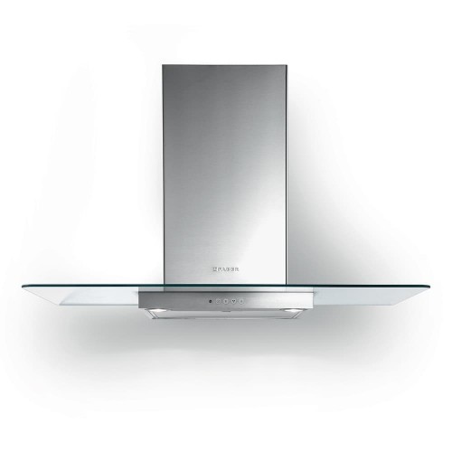 Faber Wall hood NICE LED SRM X / V NS A90 325.0617.053 stainless steel and glass finish 90 cm