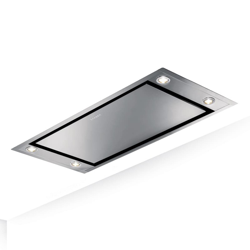  Faber Hotte de plafond HEAVEN 2.0 X KL A90 350.0621.950 90 cm finition acier inoxydable