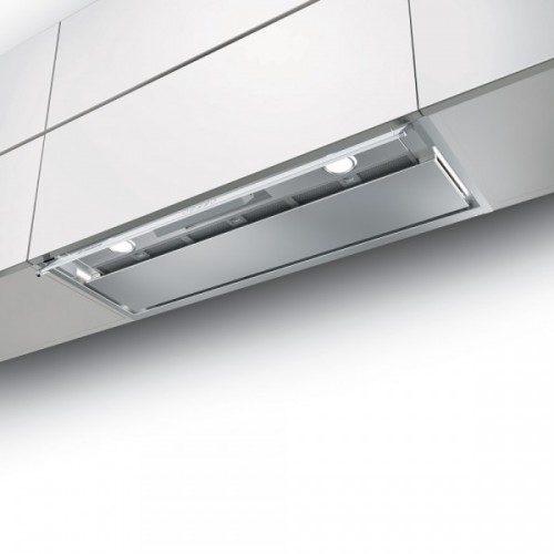 PRONTA CONSEGNA - Faber Cappa da incasso IN-NOVA TOUCH X/BK A60 305.0611.152 finitura acciaio inox e vetro nero da 60 cm 