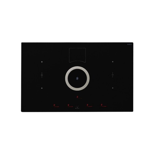 Table de cuisson à induction Elica avec hotte aspirante intégrée NIKOLATESLA SWITCH BL / A / 83 PRF0146212A 83 cm finition